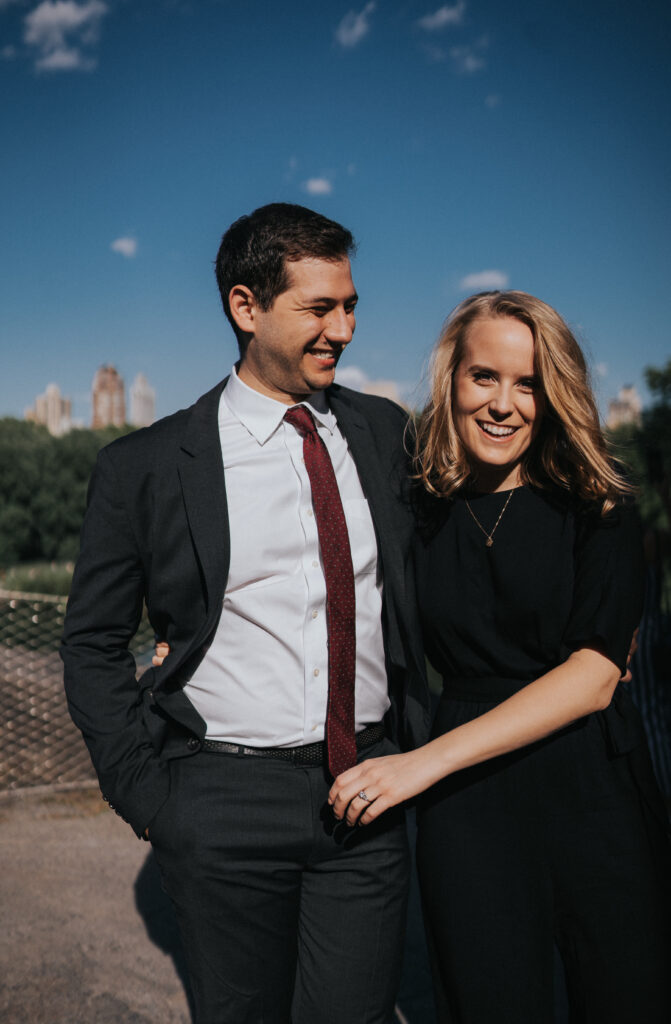 new york engagement picture
